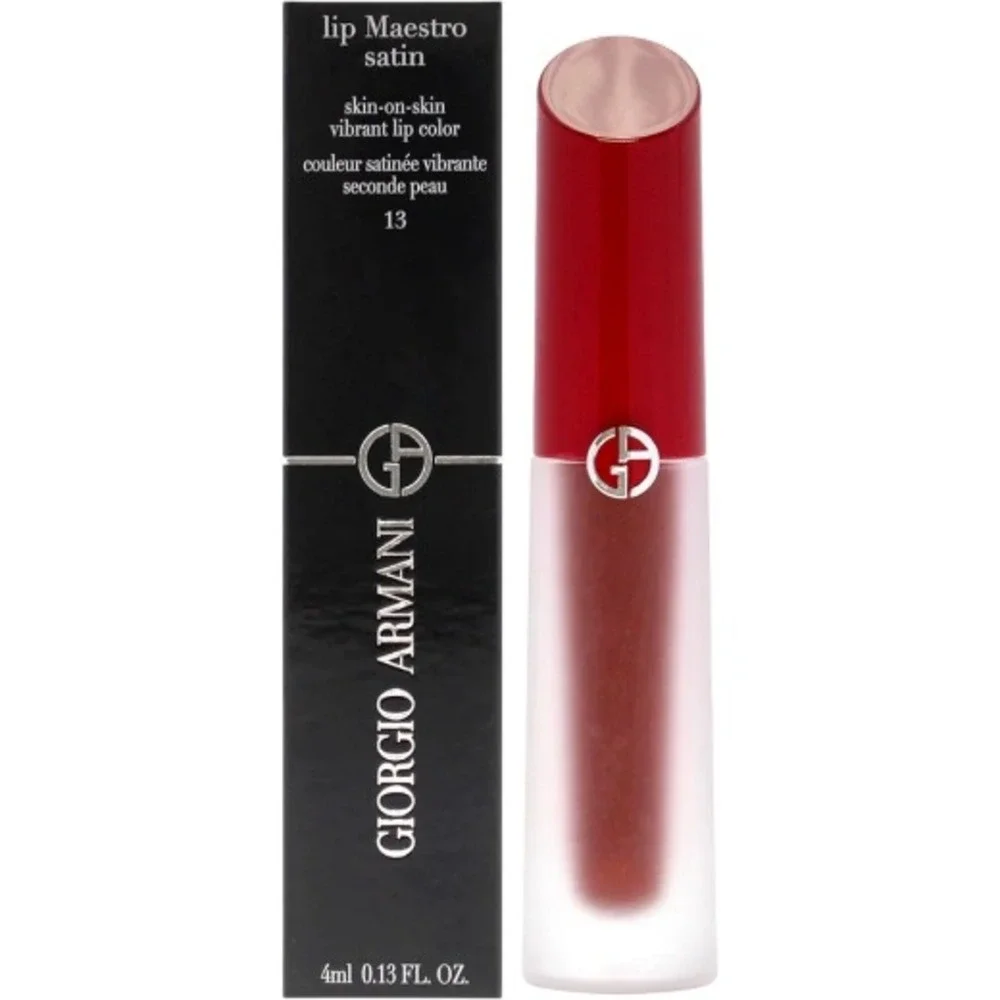 Giorgio Armani Lip Maestro Satin Lipstick Shade 13‎ Gala Night New